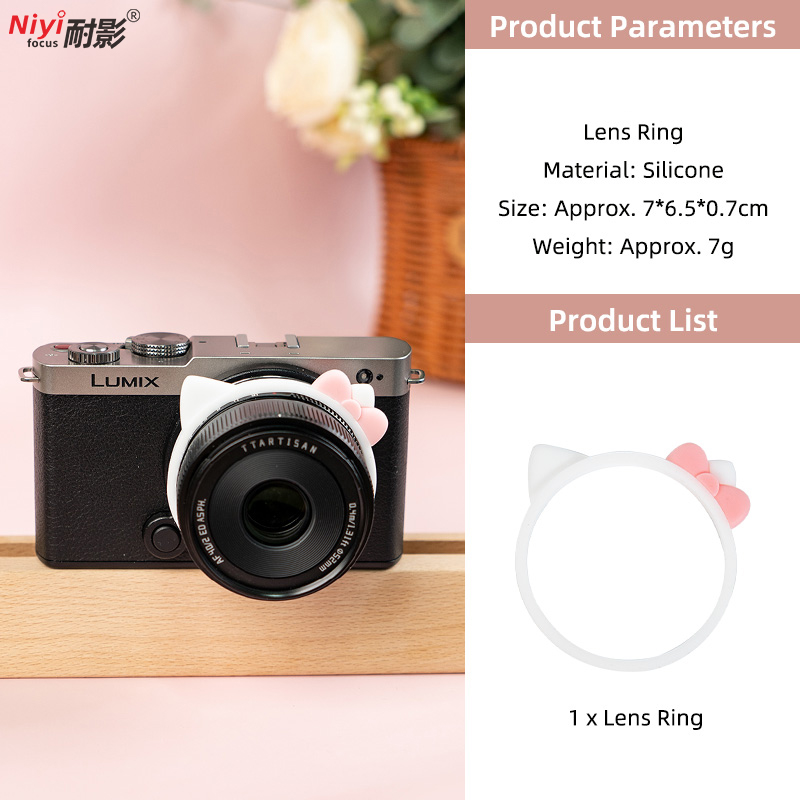 NiyiFocus Lens Decoration Ring - Sony Camera Zv-E10 recension och pris