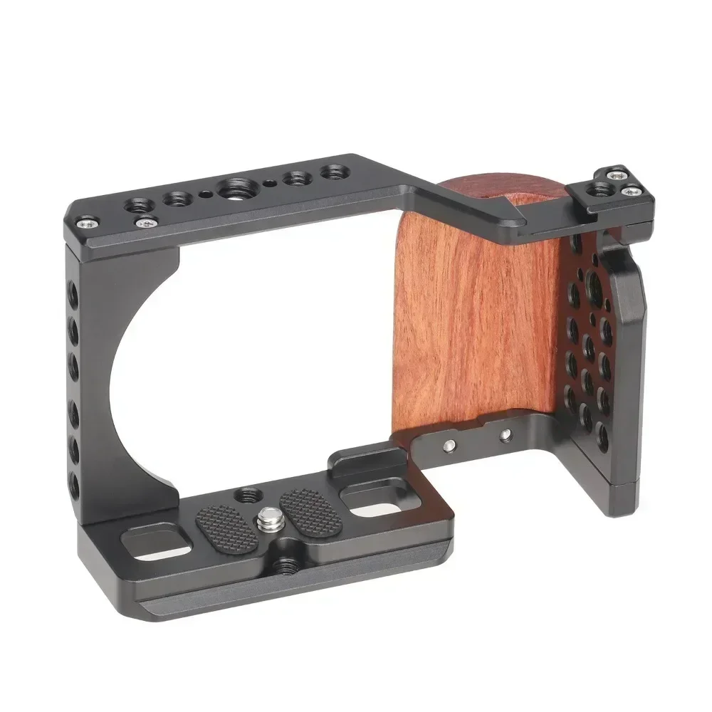 ZVE10 Camera Cage Wooden Side  - Sony Camera Zv-E10 recension och pris
